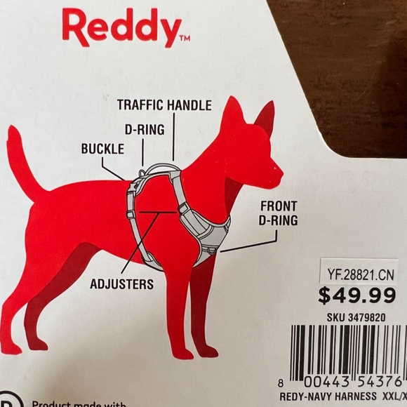 NWT Reddy Dog Harness XXXL/L/M *Benefits Animals* - Picture 4 of 11